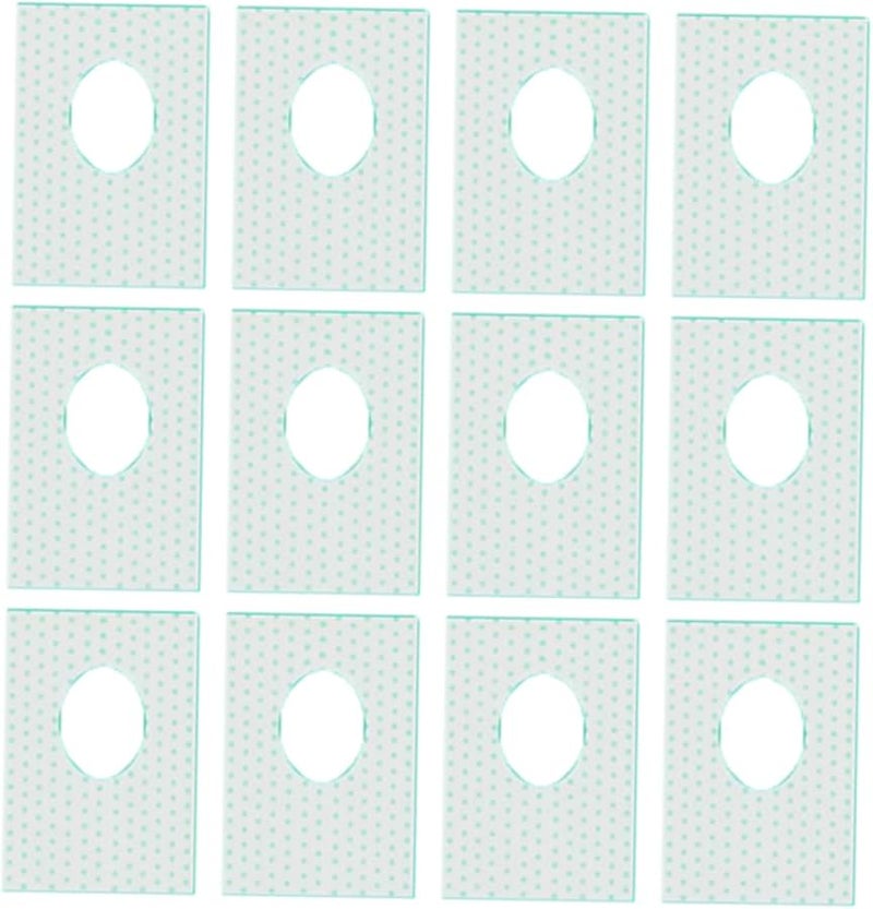 أغطية مقاعد المرحاض القابلة للتخلص مناسبة للسفر 14 قطعة قماش غير منسوج كبير سهل الحمل - Image 1